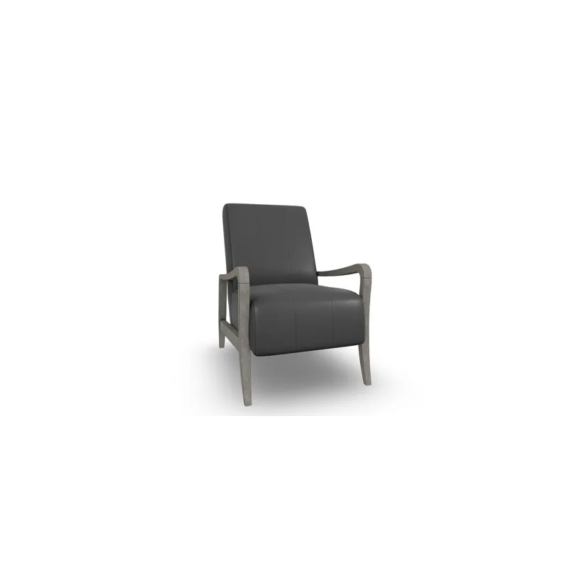 Rybe Leather/Vinyl Stationary Chair - Riverloom