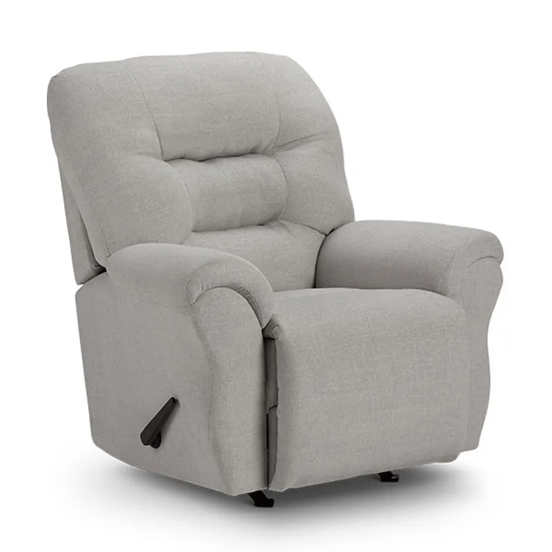 Unity Fabric Power Tilt Headrest Swivel Glider Recliner