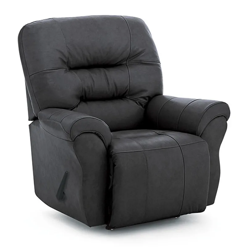 Unity Fabric Power Tilt Headrest Swivel Glider Recliner