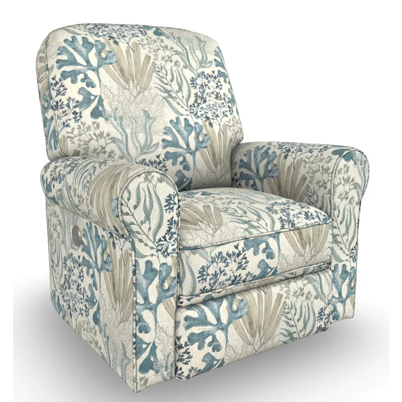 Josey Fabric Power Swivel Glider Recliner