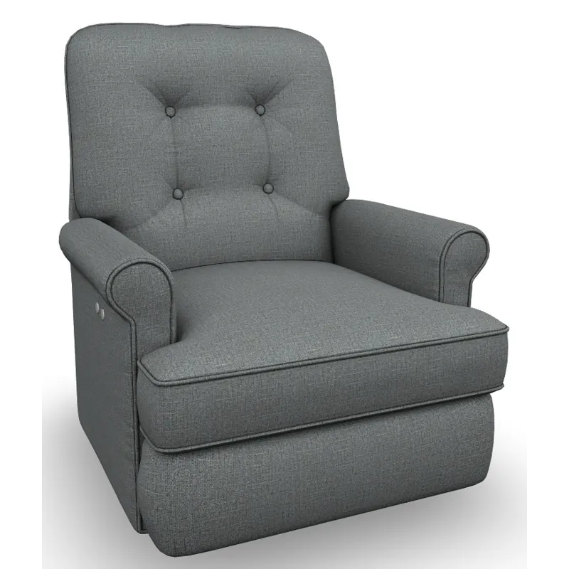 Carissa Fabric Swivel Glider Recliner