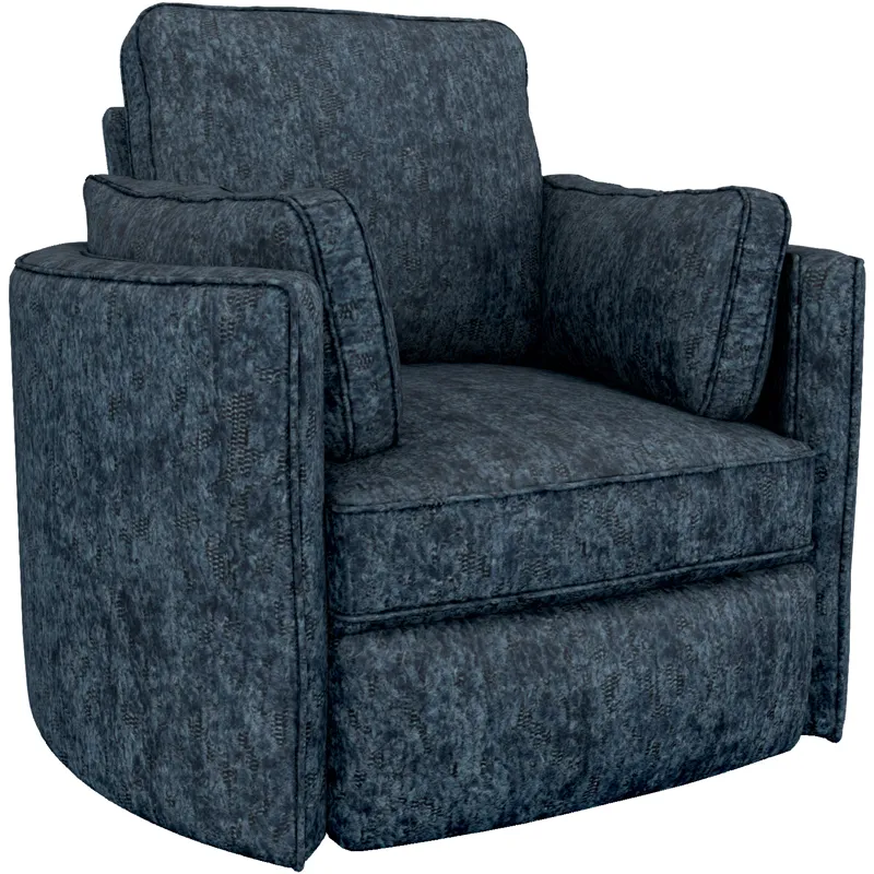 Luana Fabric Swivel Recliner