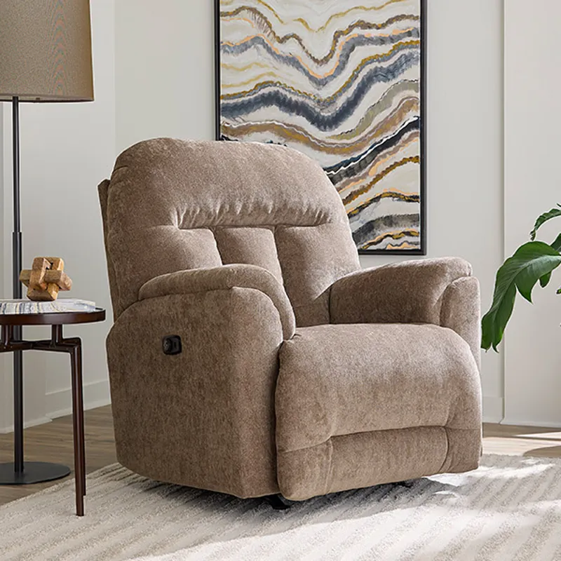 Suitably Fabric Power Tilt Headrest Lift Recliner