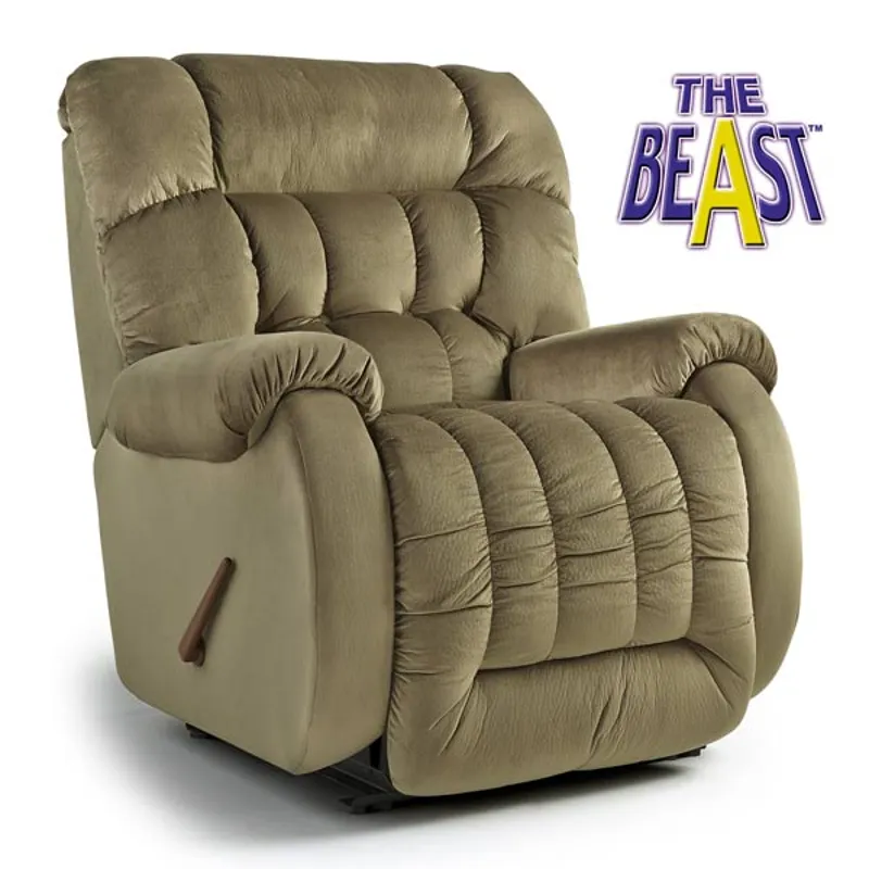 Leather/Vinyl Space Saver Recliner