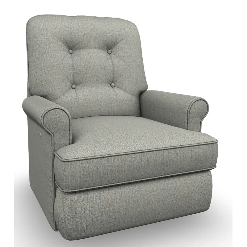 Carissa Fabric Swivel Glider Recliner