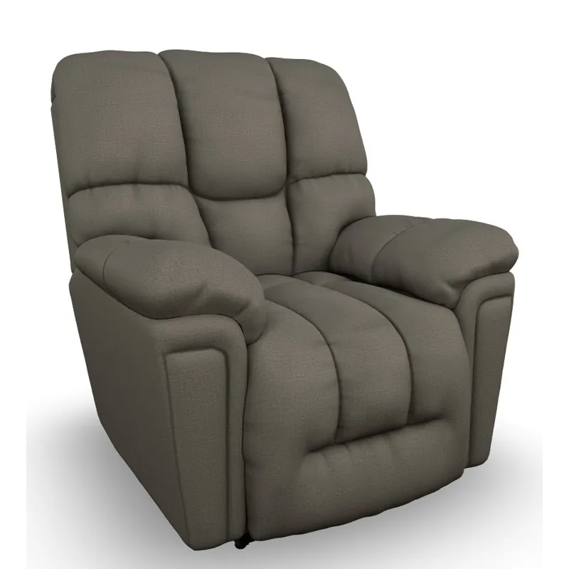 Lucas Fabric Power Tilt Headrest Rocker Recliner