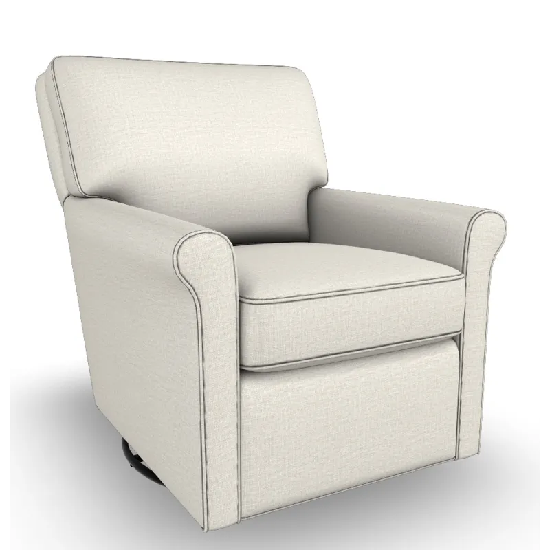 Kacey Fabric Swivel Glider Chair