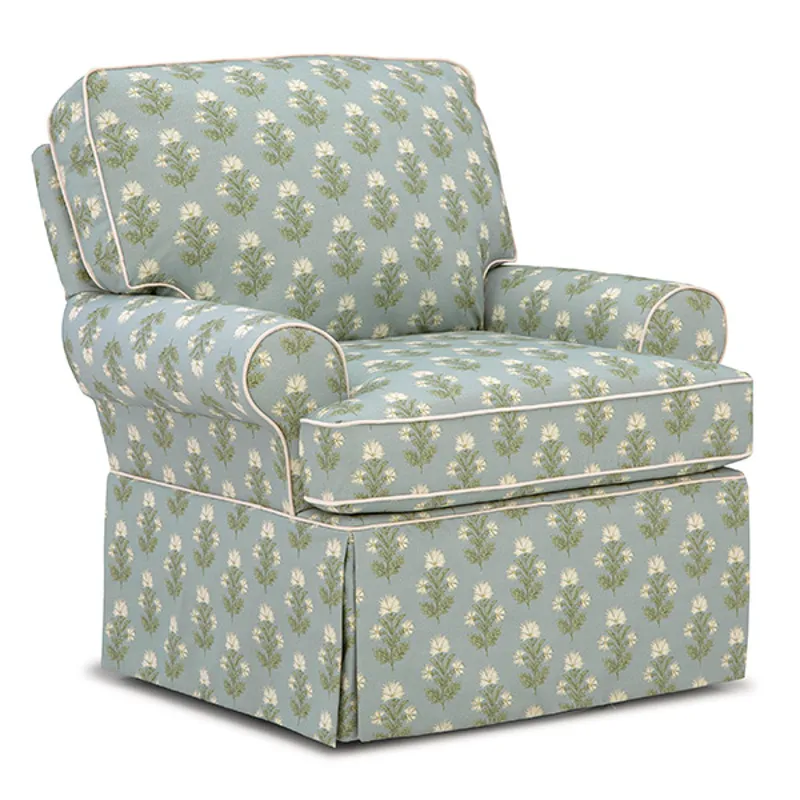 Marilyn Fabric Swivel Glider Chair