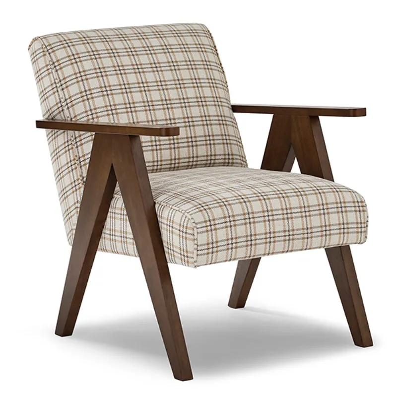 P Stationary Chair - Honey Birch