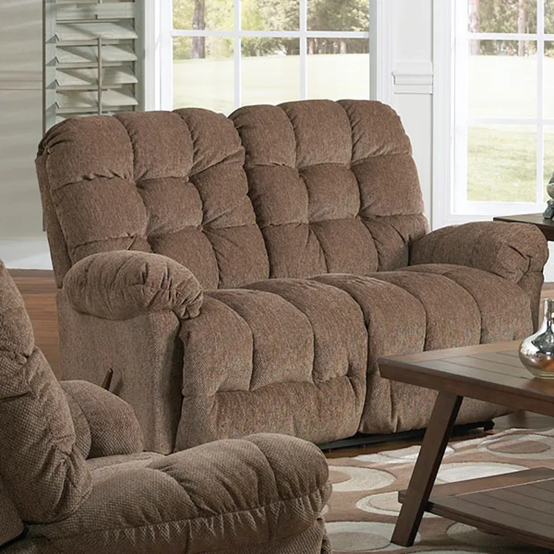 Fabric Power Space Saver Loveseat