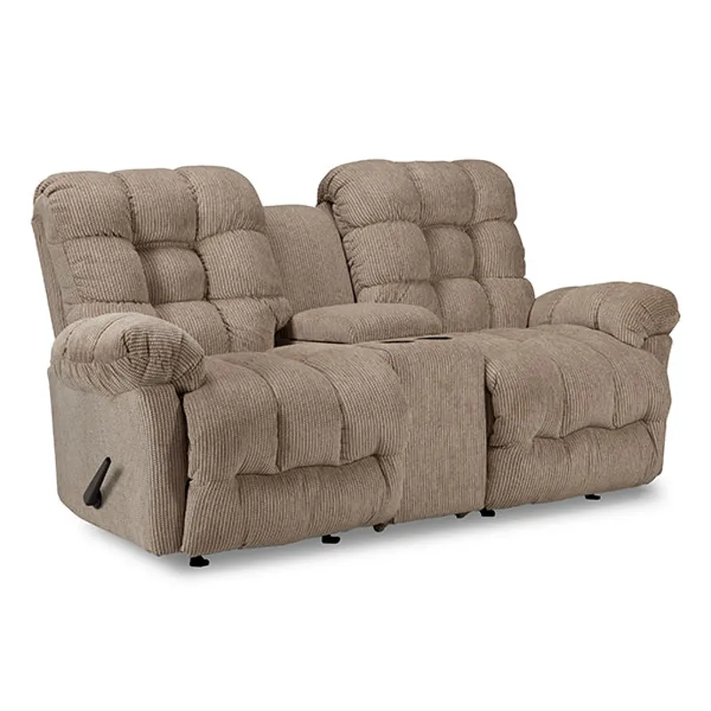 Fabric Power Space Saver Loveseat