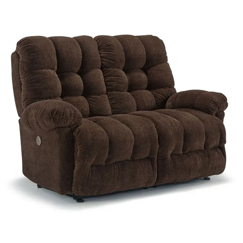 Fabric Power Space Saver Loveseat
