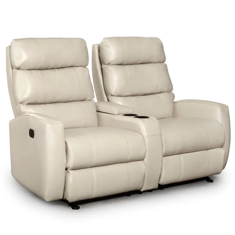 Hillarie Power Spacesaver Console Loveseat with Head Tilt