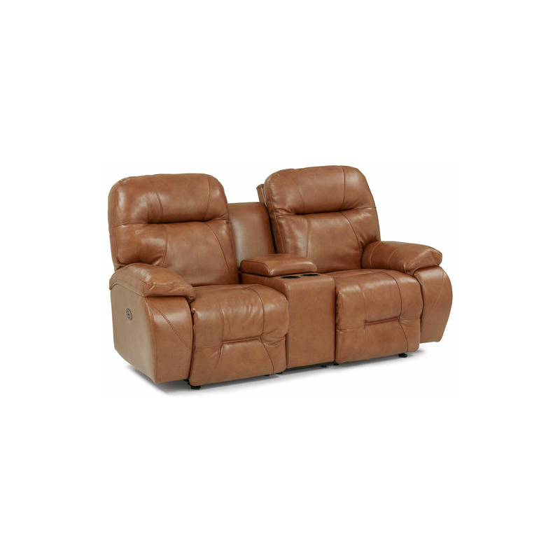 Arial Power Tilt Headrest Rocker Console Loveseat L660CY7 by Best at