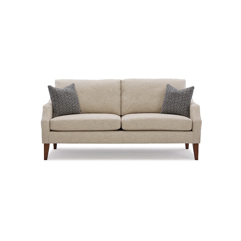 Syndicate Stationary Sofa With Two (2) Pillows S32DW by Best at Wright