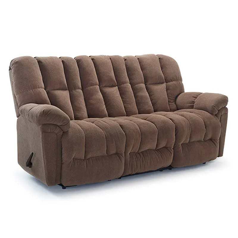 Fabric Power Tilt Headrest Space Saver Sofa
