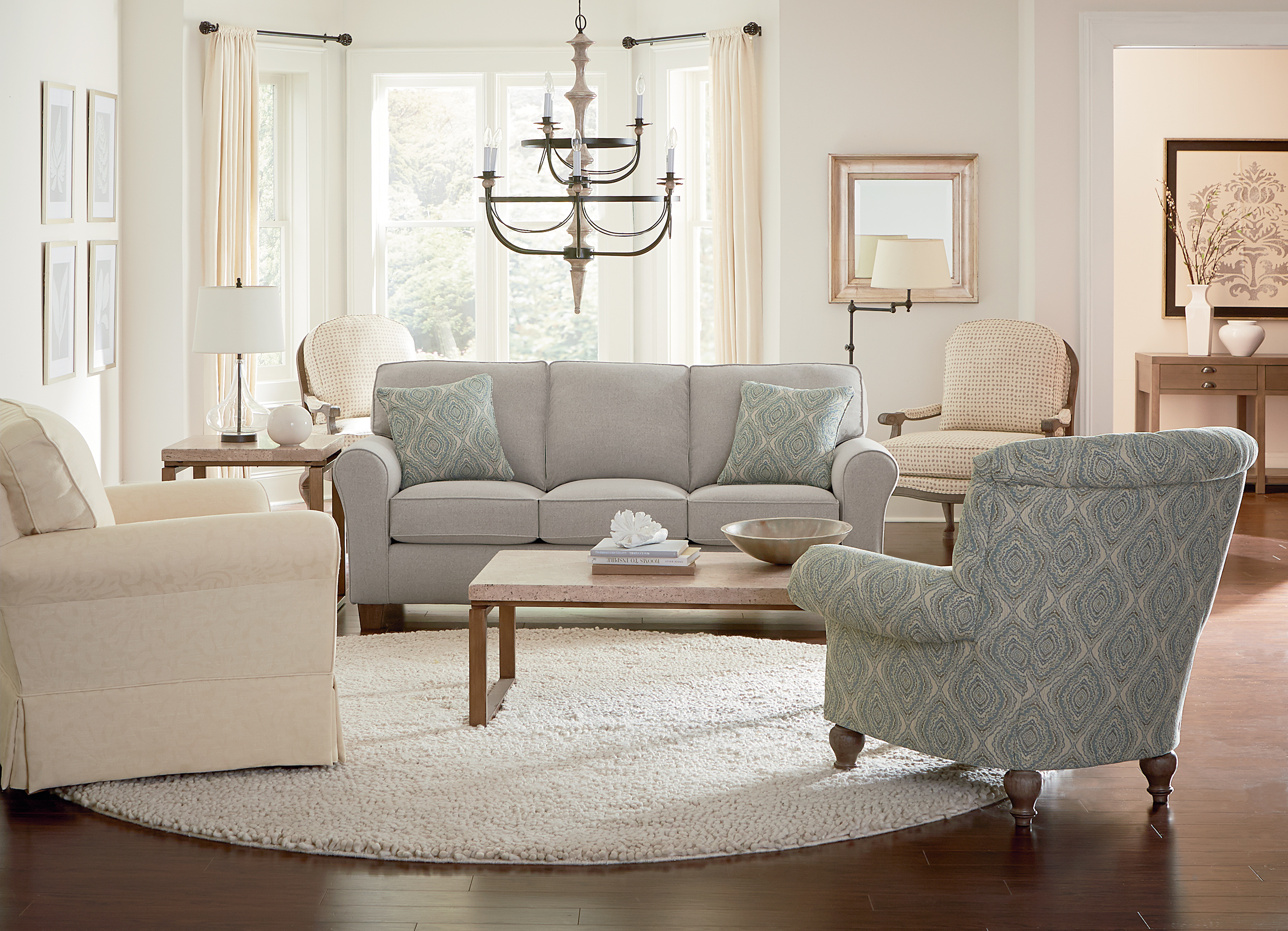 Annabel Stationary Sofa With Two (2) Pillows S80R by Best at Bosler's