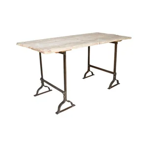 Vintage Saw Horse Table