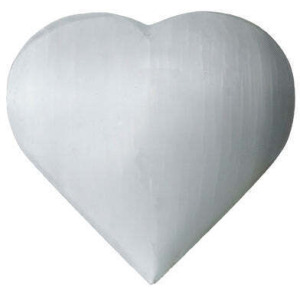 Selenite Heart - Small