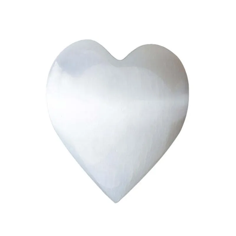 Selenite Heart - Small