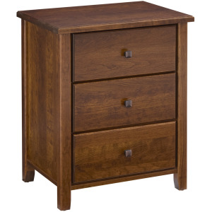 Fitzgerald 3 Drawer Nightstand