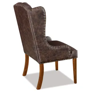 Dr. Redwine Leather Accent Chair