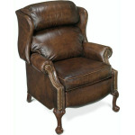 Maxwell Ball and Claw Reclining Wing Chair