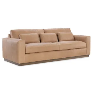 Grady 8 ft. Leather Sofa
