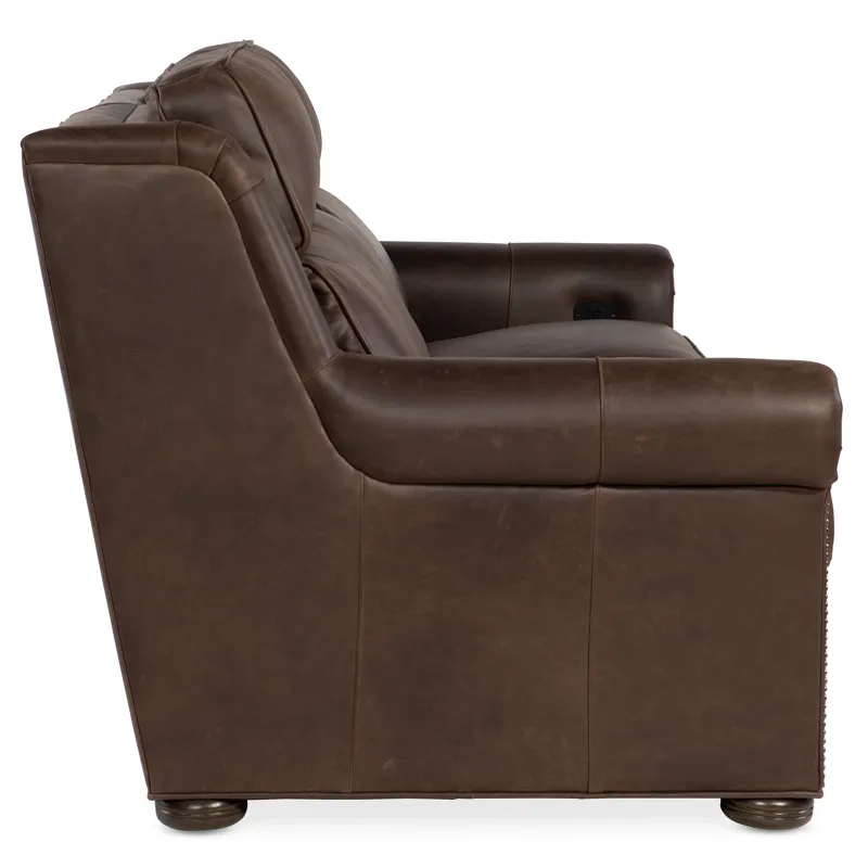 Reece Loveseat L and R Full Recline w/Articulating Headrest - Two Pc Back Silo