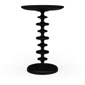 Milano Round Side Table - Batavia Black