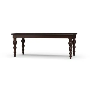 Madison Rectangular Dining Table 84" - Teak Brown