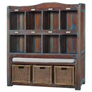 Hancock Storage Cabinet W/ Trundle Bench