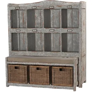 Hancock Storage Cabinet W/ Trundle Bench