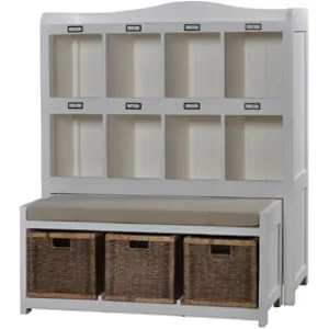 Hancock Storage Cabinet W/ Trundle Bench