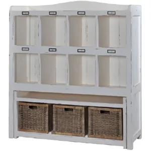 Hancock Storage Cabinet W/ Trundle Bench