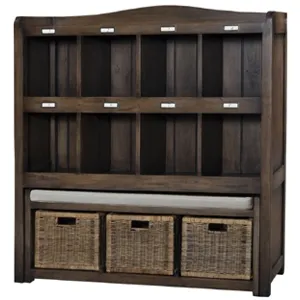 Hancock Storage Cabinet W/ Trundle Bench