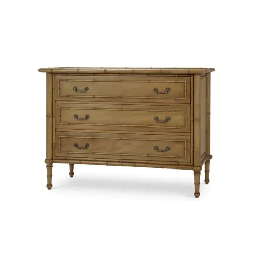 Martinique 3 Drawer Dresser - Antique French Oak