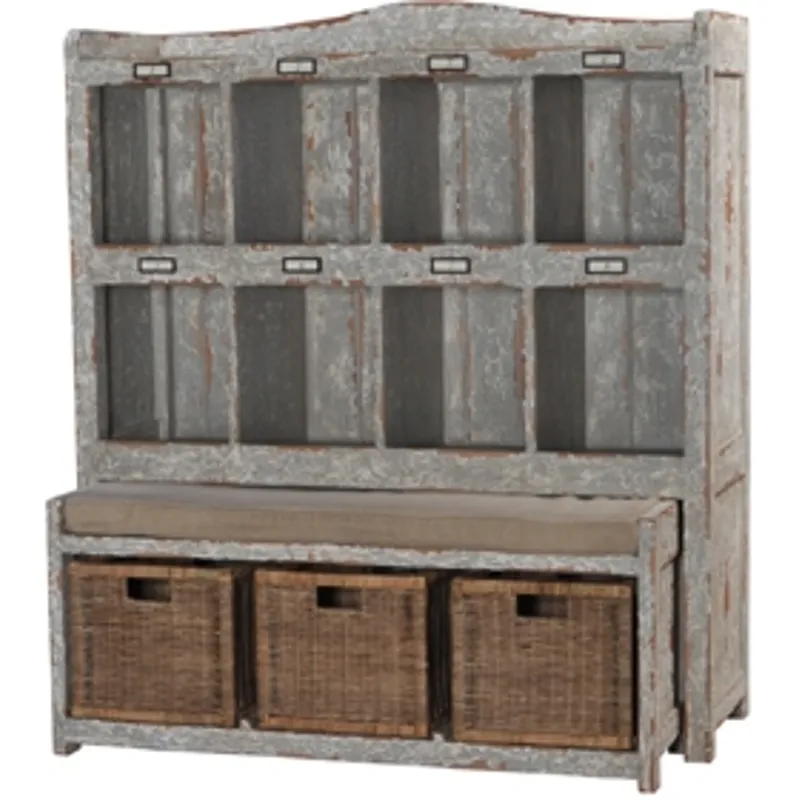 Hancock Storage Cabinet W/ Trundle Bench