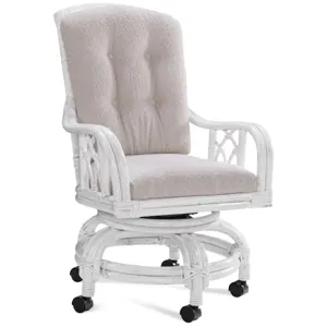 Edgewater Swivel Rocker Game Chair with Casters