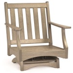Piedmont Club Swivel Rocker