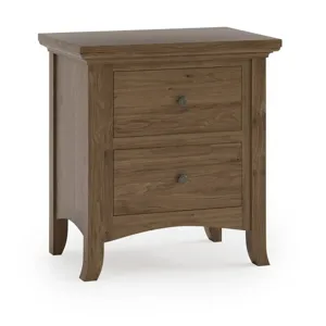Vineyard 2 Drawer Nightstand