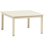 27'' x 27'' End Table, Aluminum or Glass Top (aluminum top shown)