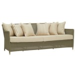 Sofa w/ Loose Cushions and Pillows