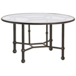 54\'\' Round Dining Table (no umbrella hole)