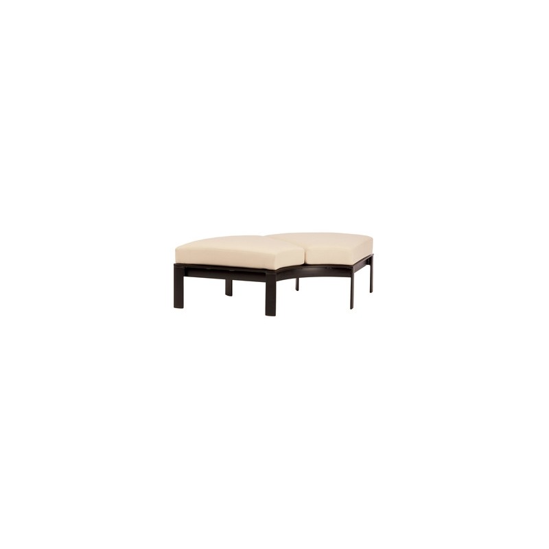90-Degree Ottoman w/ Loose Cushions