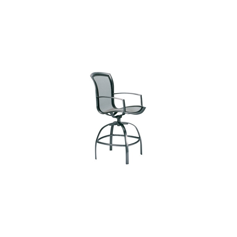 Swivel Bar Chair with Arms