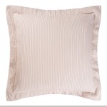 Beige Stripes Euro Sham