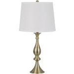 3 Way Pori Metal Table Lamp - Set of 2
