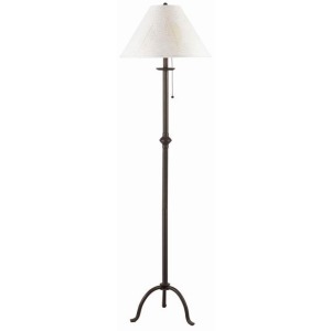 Iron Floor Lamp W/Pull Chain