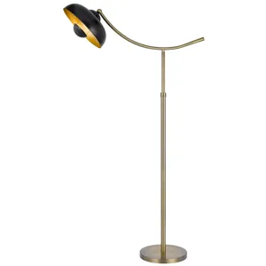 100w Planetoid Adjustable Metal Arc Floor Lamp